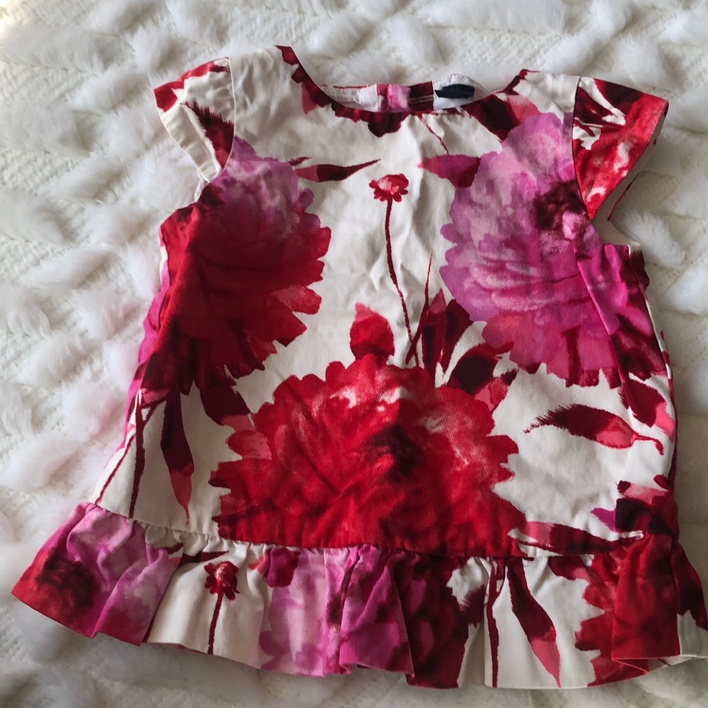 Gap peplum shirt size 2